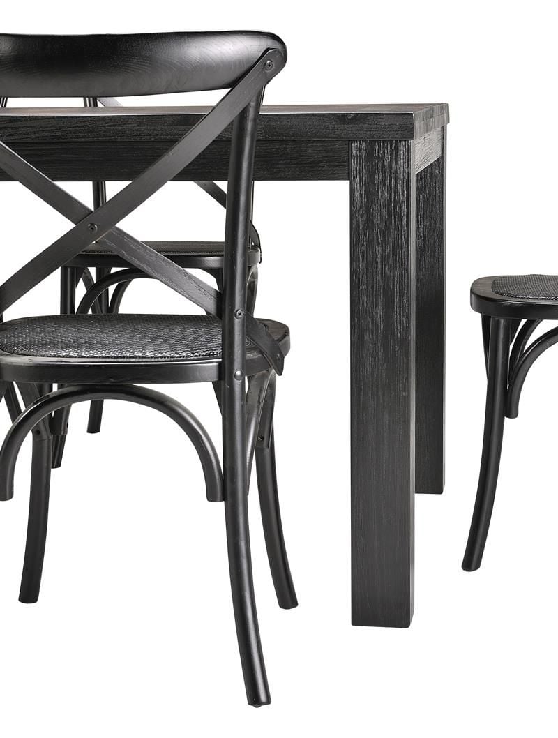Paris 1900 Dining Table - Provincial Black