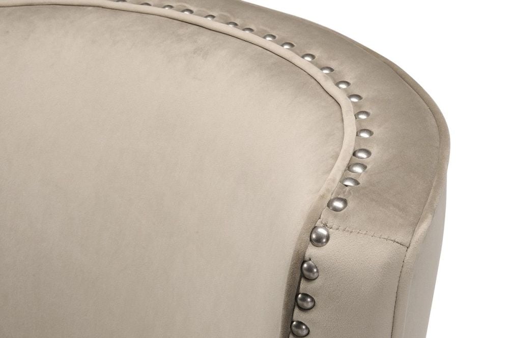 Peyton Accent Chair - Beige Velvet