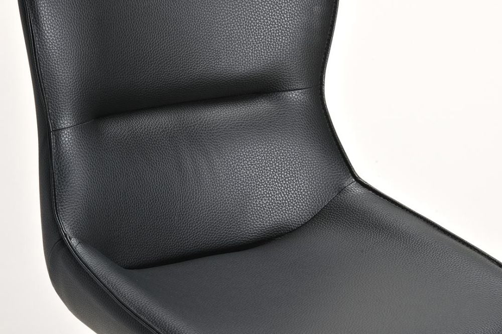 Polly Dining Chair - Black & Black