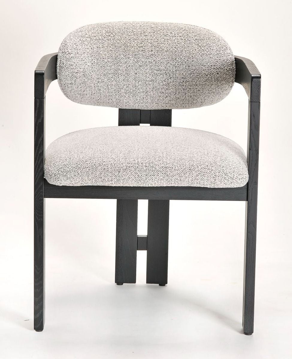 Raymond Dining Chair - Black & Shale