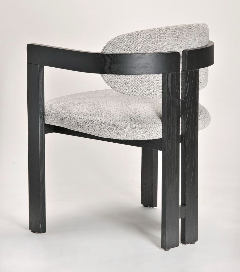 Raymond Dining Chair - Black & Shale