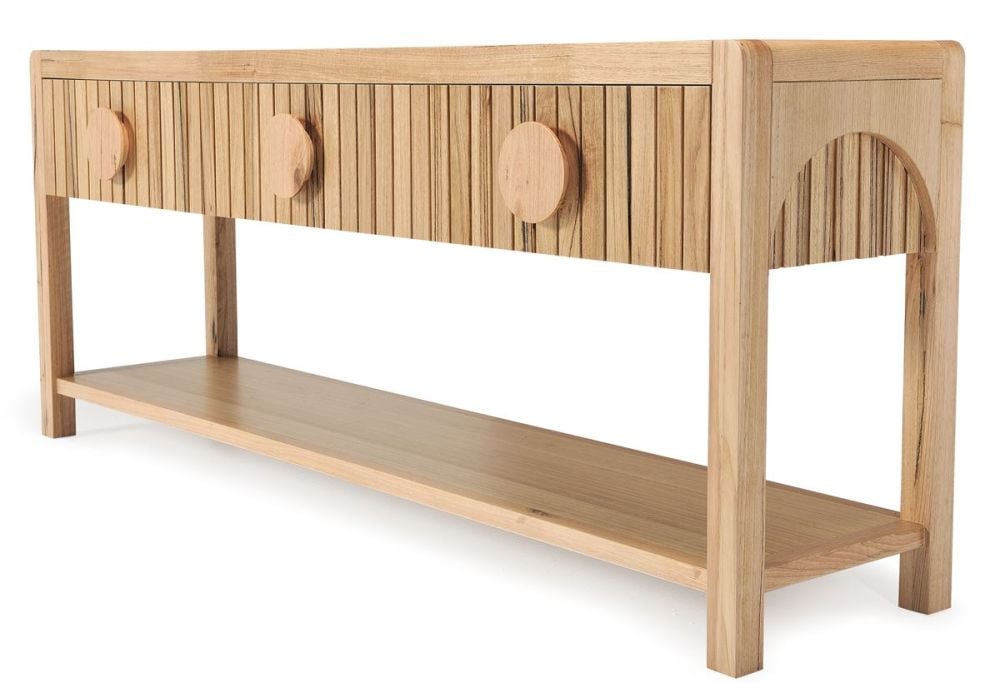 Ripple 1825 Hall Table - 3 Drawer - Messmate