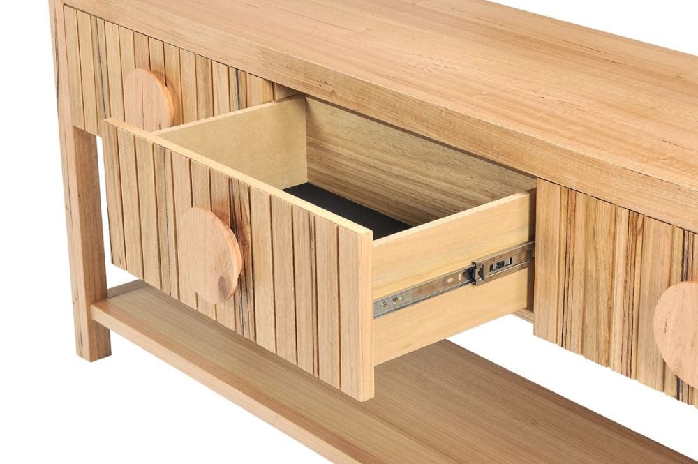 Ripple 1825 Hall Table - 3 Drawer - Messmate