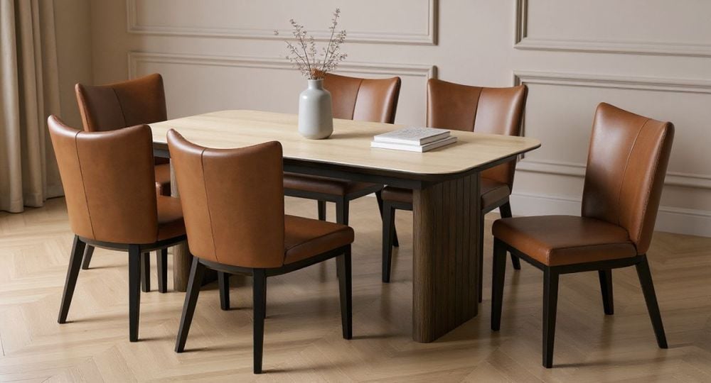 Riviera 1600-2000 Extension Dining Table