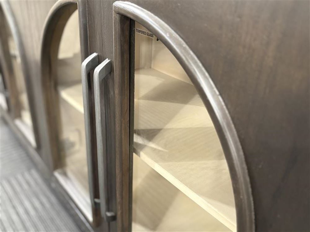 Clearance - Sample 4 Door Buffet - Dark Brown 