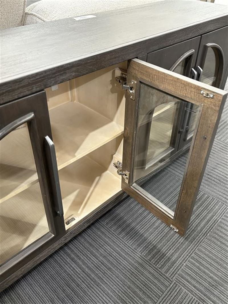 Clearance - Sample 4 Door Buffet - Dark Brown 