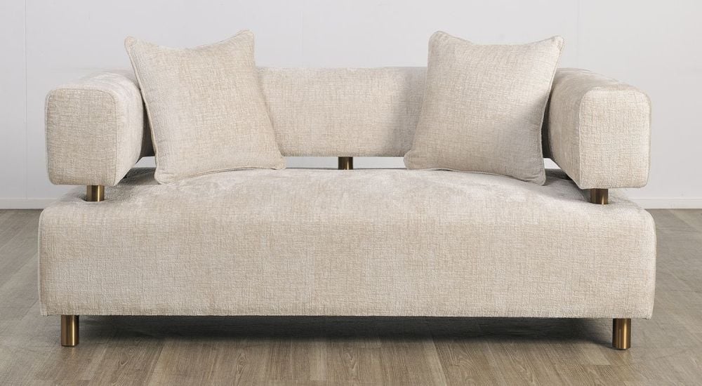 Santorini 3 + 2 Seater Sofa Suite - Latte