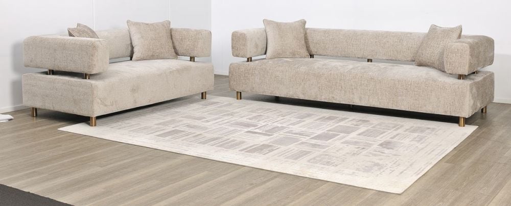 Santorini 3 + 2 Seater Sofa Suite - Beige