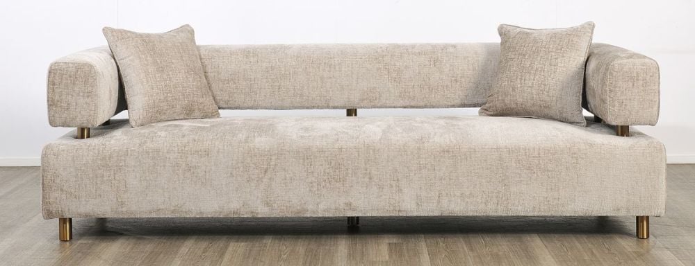 Santorini 3 + 2 Seater Sofa Suite - Beige