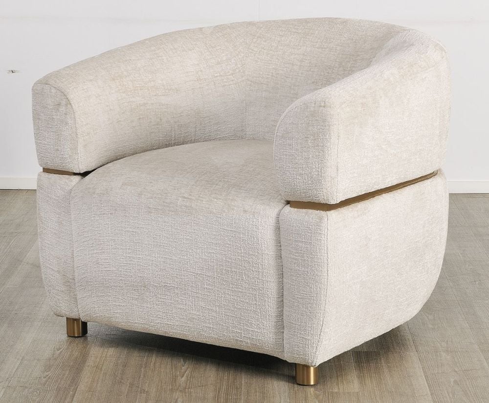 Santorini Accent Chair - Latte