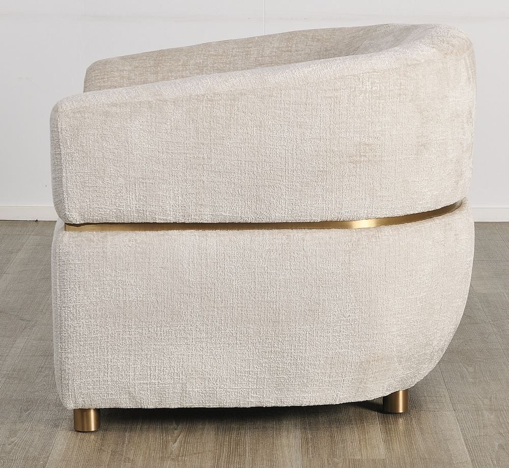 Santorini Accent Chair - Latte