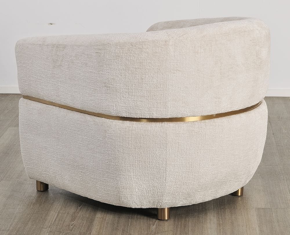 Santorini Accent Chair - Latte