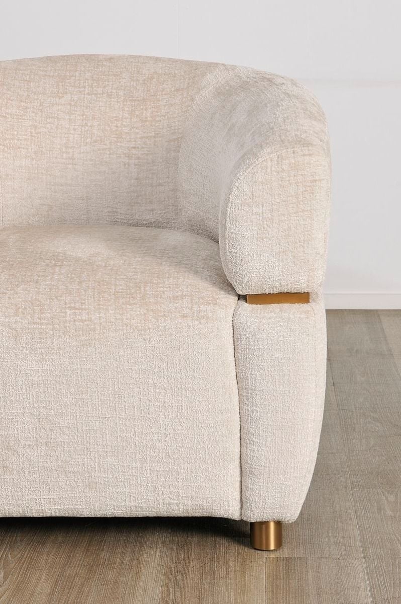 Santorini Accent Chair - Latte