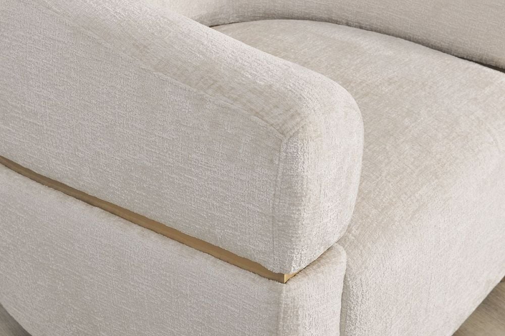 Santorini Accent Chair - Latte