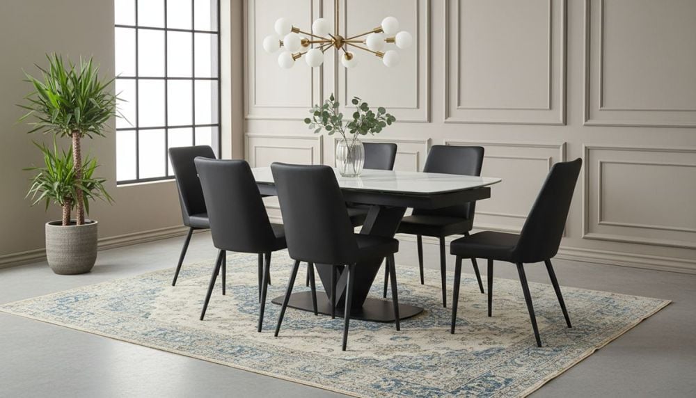 Sienna 1600-2000 Extension Dining Table