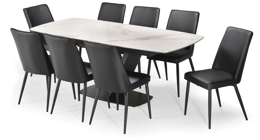 Sienna 1600-2000 Extension Dining Table