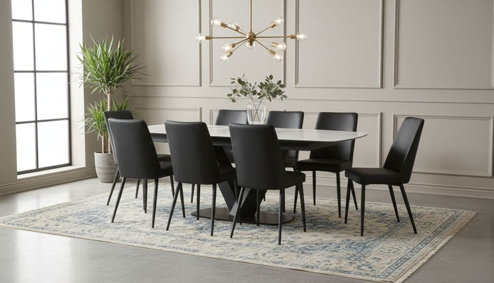 Sienna 1600-2000 Extension Dining Table