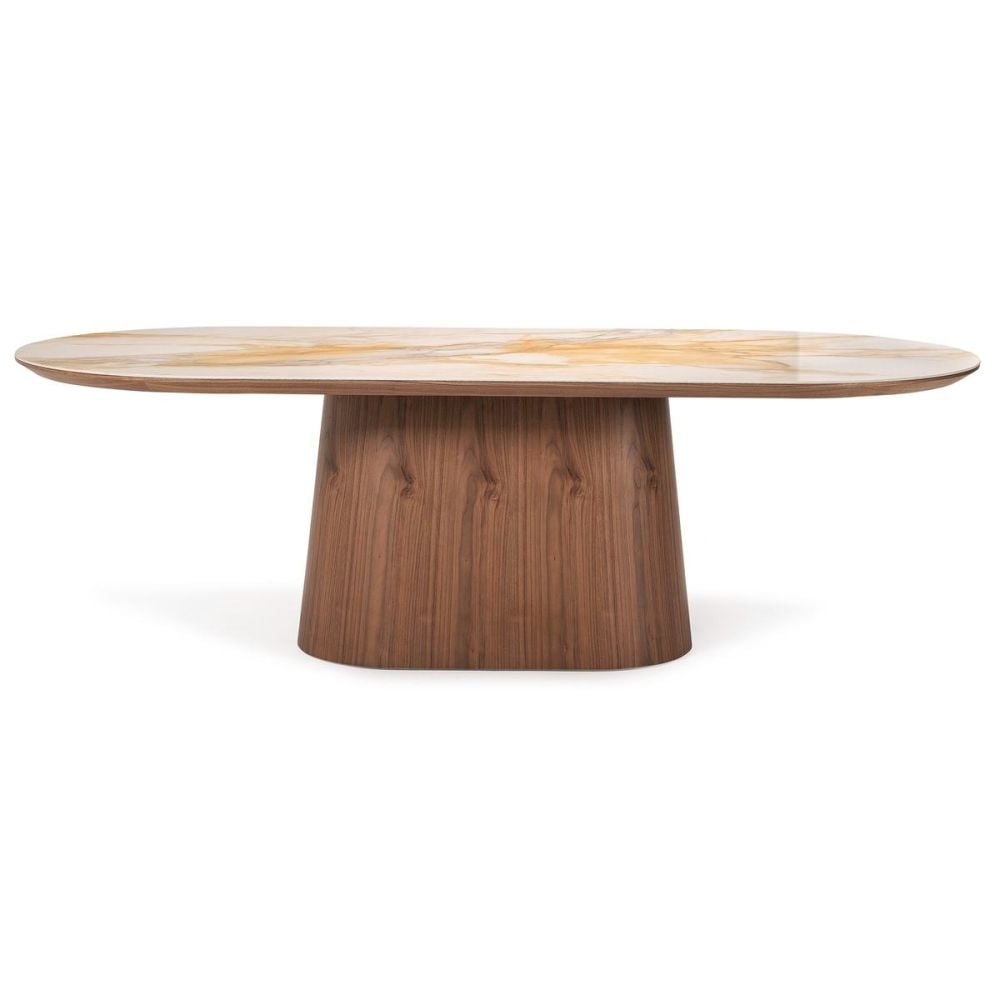 Verona 2400 Dining Table - Walnut