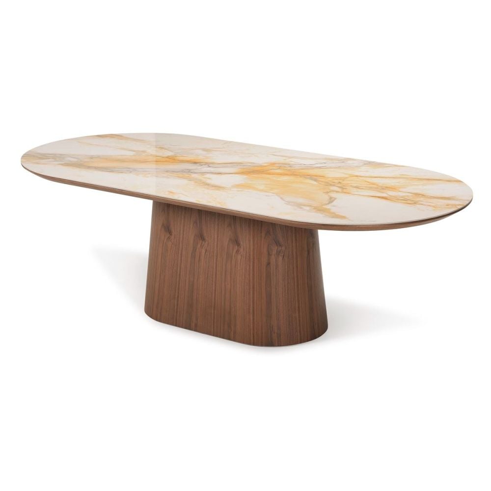 Verona 2400 Dining Table - Walnut