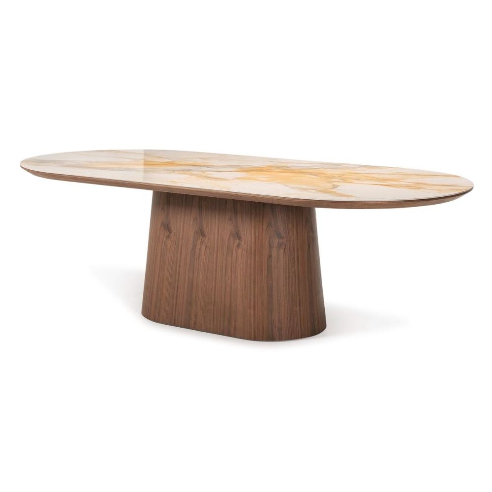 Verona 2400 Dining Table - Walnut