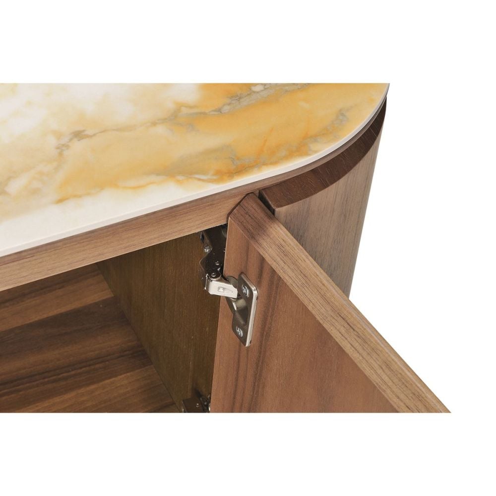 Verona 2400 Entertainment Unit - Walnut