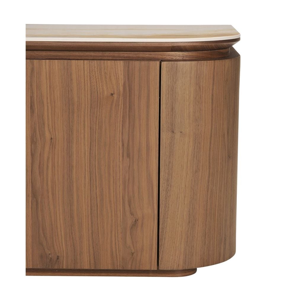 Verona 2400 Entertainment Unit - Walnut