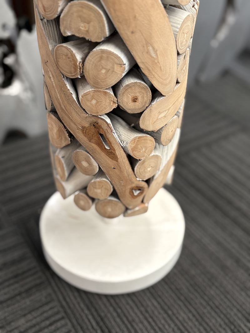 Clearance - White Candle Taiga Uli - Small