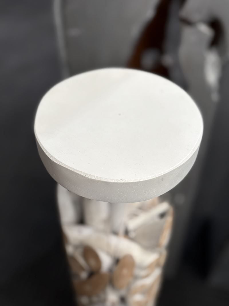 Clearance - White Candle Taiga Uli - Small