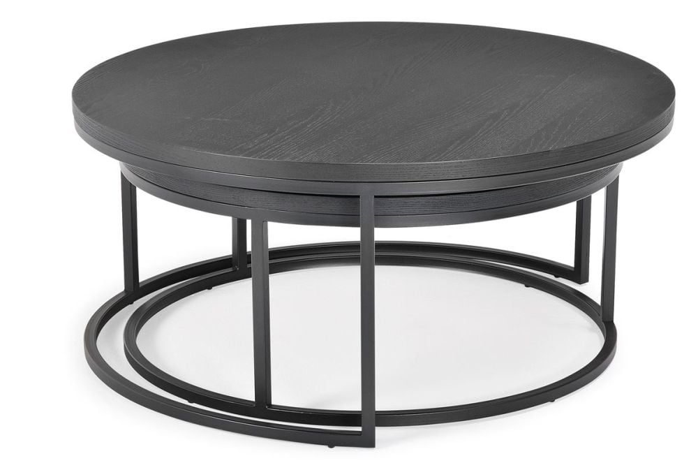 Zara Nest Of Tables - Black