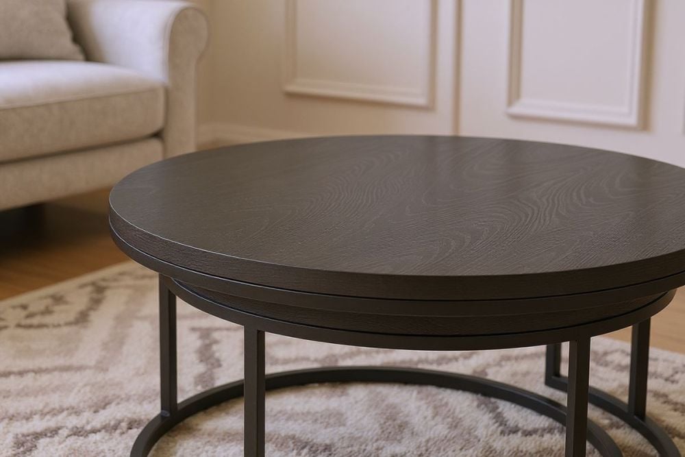 Zara Nest Of Tables - Black