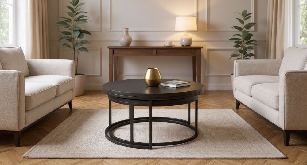 Zara Nest Of Tables - Black