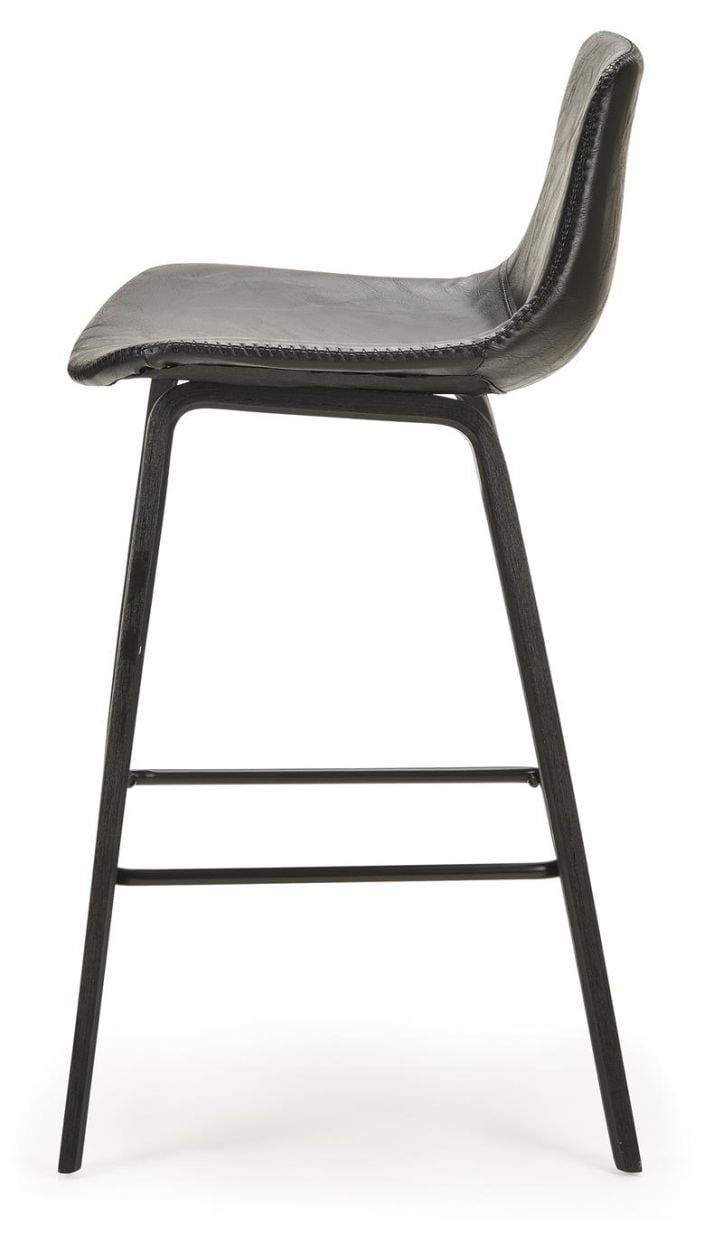 Ziggy Bar Stool - Black PU