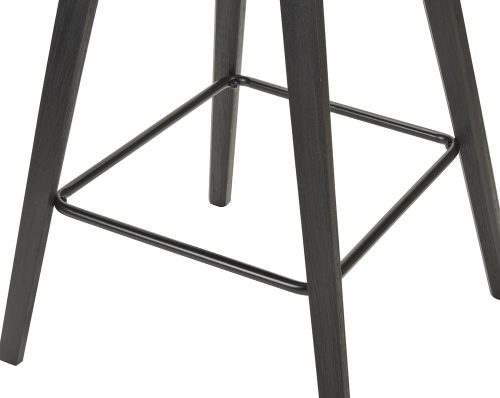 Ziggy Bar Stool - Black PU