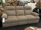 Clearance - Tarrant Mocha 3 Seater Recliner