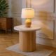 Amalfi 600 Round Lamp Table