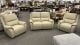 Clearance - London Electric Recliner 2 Seater + 2x Armchair's