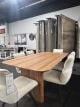 Clearance - Minto 1900 Dining Table + 6 Mavis Dining Chairs - Beige