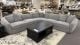 Clearance - Leo 5-Seater Corner Lounge - Grey