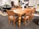 Clearance - Rybergston Dining Table + 6 Kildare Dining Chairs