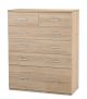 Hugo 36 Inch Tallboy Chest - 6 Drawers