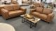 Limited Stock - Zeplin 2x2 Seaters - Chestnut Leather