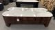 Clearance - Como 3 Door Ent Unit - Walnut - Ceramic Top