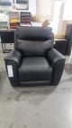 Clearance - Axis Dual Motor Electric Armchair Recliner - Black Leather