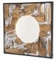 Jabir 700 Grey Wash Abstract Mirror