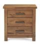 Lawson 3 Drawer Bedside Table