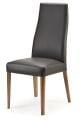 Miami Dining Chair - Walnut Leg - Coffee