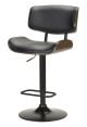 Milano Bar Stool - Black PU