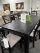 Clearance - Paris Black Dining Table 2250 + 8 Paris Timber Dining Chairs