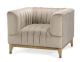 Westin Armchair - Beige Velvet