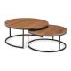 Zara Nest Of Tables - Walnut